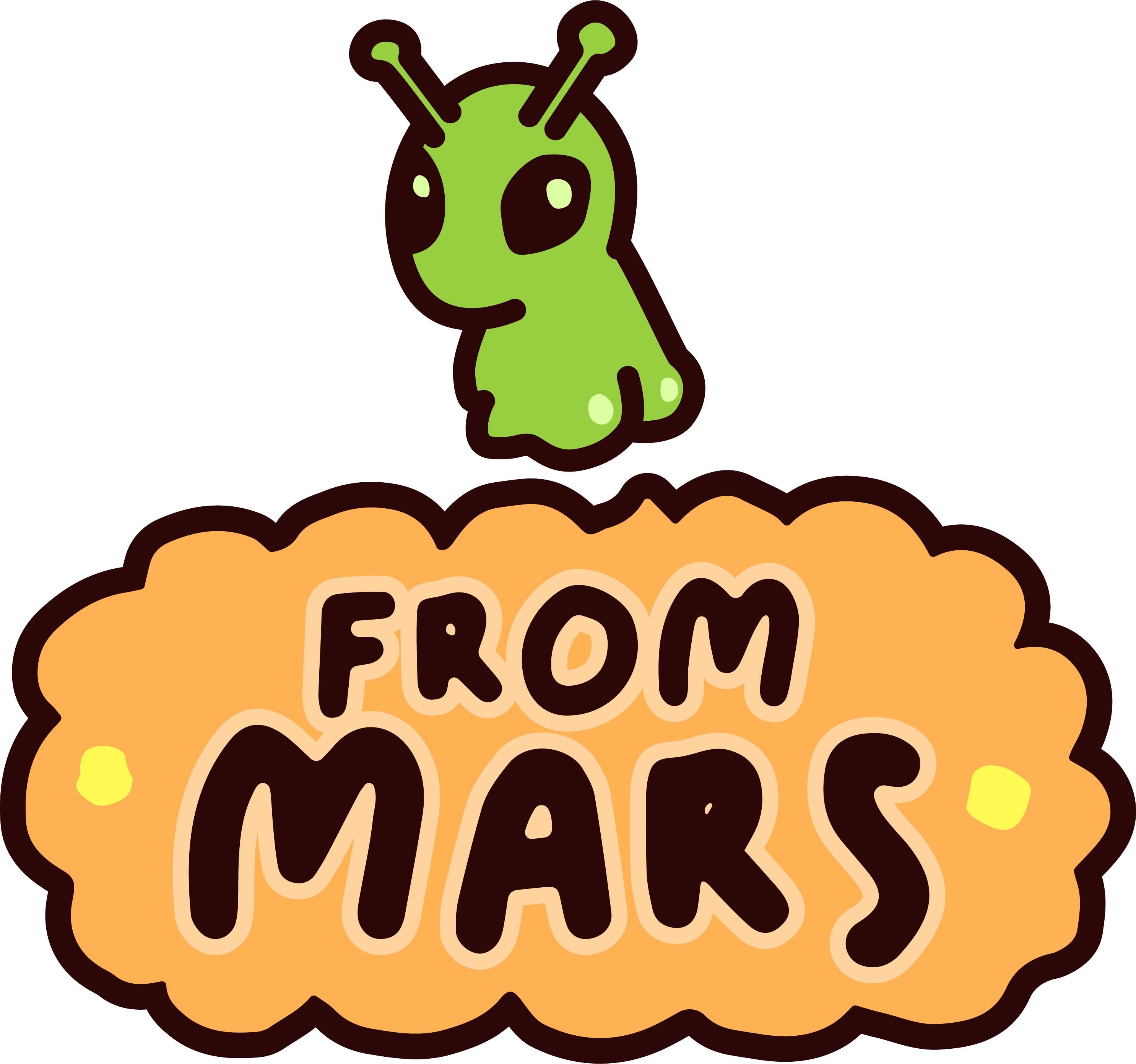 FROM MARS footer logo